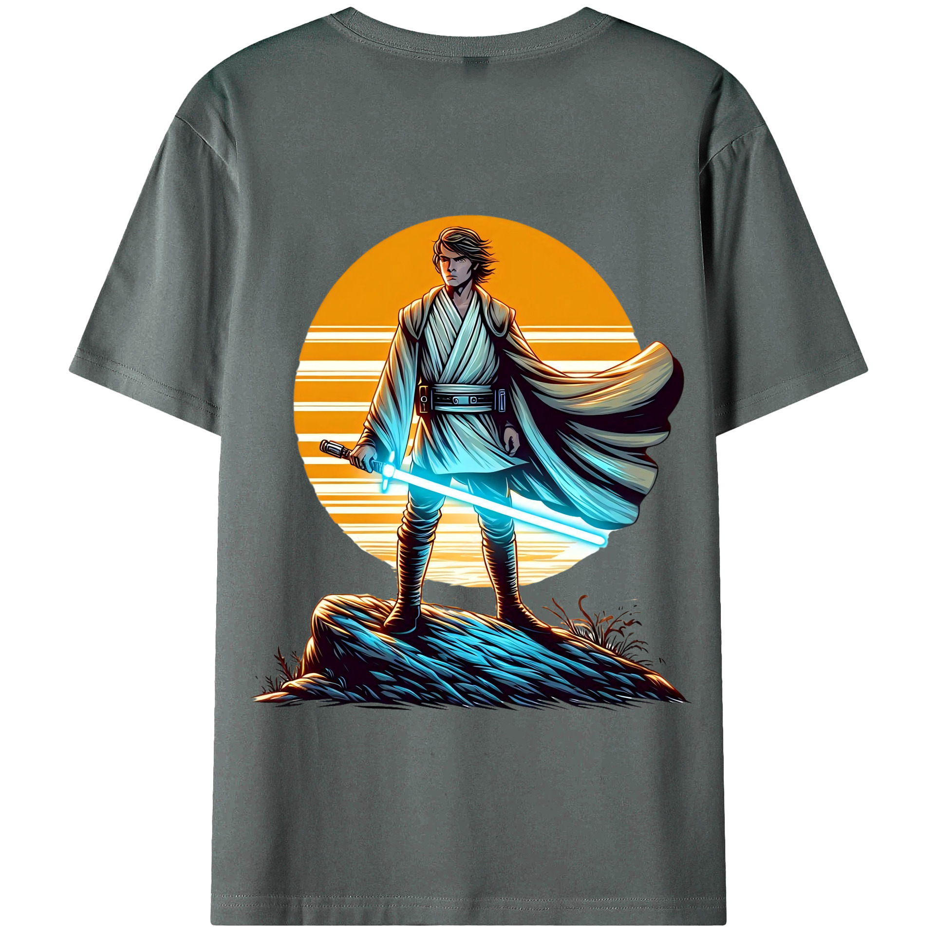 （画像用） スター・ウォーズ Star Wars 綿100％半袖Tシャツ（背面プリント）